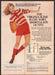 Virginia Slims 1980s Print Advertisement 1982 Legs Rugby Outfit Fetch-the-Paper