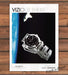 Vizio by Movado Watch Space Shuttle Earth "VIZIOUT THERE" Print Ad 1998 1990s
