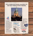 Walt Disney World Cinderella Castle Family Circle Contest Print Ad 1987 1980s