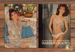 Warner's Sizzles Curly Hair Bare Midriff Sheer Bra Print Ad 1981 1980s (2 Pages)
