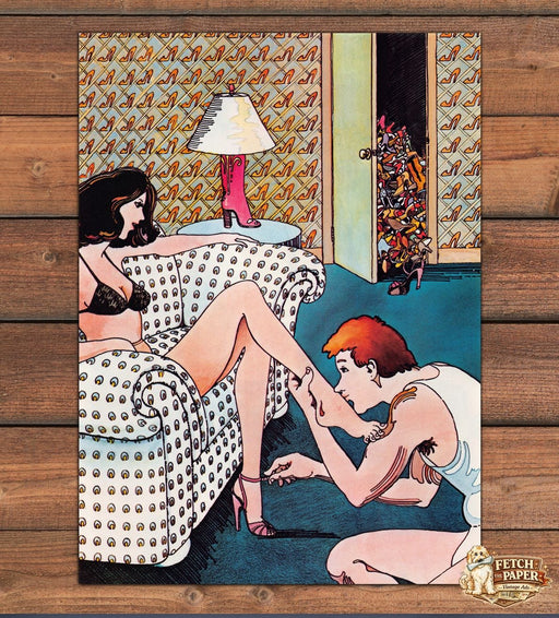 Werner Kappes Artist 1980s Magazine Illustration 1981