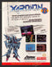 Xardion Video Game 1990s Print Advertisement Ad 1992