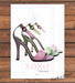 XOXO Footwear Pastel Snakeskin Ankle-Strap Sandals Macy's Print Ad 1998 1990s
