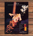 Yves Saint Laurent Opium Perfume Woman Reclining Orchids Print Ad 1986 1980s