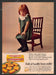 1965 Print Advertisement Kraft Velveeta Cheese Little Red Haired Girl Food Ad.