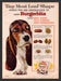 1963 Hunt Club Burgerbits Dog Food Basset Hound Puppy Print Advertisement Ad