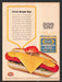 1965 Kraft American Cheese Slices Hotdog Print Advertisement Ad