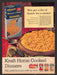 1965 Kraft Macaroni & Cheese Dinner Lunch for a Nickel Print Advertisement Ad