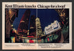 1981 Kent III Cigarettes Chicago for a Loop City Print Advertisement (2 Pages)