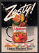 1982 Lipton Flavored Teas ZESTY! Print Advertisement Ad