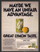 1985 Caffeine Free Diet Sprite Soda Print Advertisement Ad