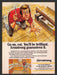 1987 Armstrong Flooring Illustration Print Advertisement Ad