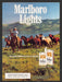 1987 Marlboro Lights Cigarettes Lake Roundup Cowboys Print Advertisement Ad
