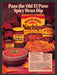 1987 Old El Paso "Spicy Bean Dip" Recipe Print Advertisement Ad