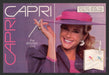 1989 Capri Slims Cigarettes Purple Sexy Print Advertisement (2 Pages)
