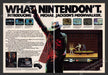 1990 Print Advertisement 2 Page Michael Jackson's Moonwalker Singer Video Game Ad.