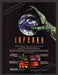 1995 Inferno: The Odyssey Continues Video Game Print Advertisement