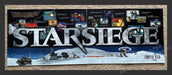 1998 LARGE Star Siege 10.75" x 30" Video Game Print Advertisement (2 Pages)
