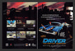 1999 Driver "You are the wheelman" Video Game Print Ad (2 pgs)