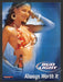 2007 Print Advertisement Bud Light "Always Worth It" Sexy Girl Alcohol Ad.