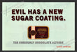 2007 Print Advertisement Chocolate Altoids "Evil Has a New Sugar Coating" Ad.