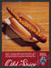 2007 Print Advertisement Old Spice Foot Long Hot Dog Ad.