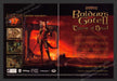 2001 Baldur's Gate II: Throne of Bhaal Video Game Print Advertisement (2 Pages)