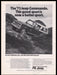 '73 Jeep Commando SUV 1970s Print Advertisement Ad 1972 Tough Terrain Fetch the Paper!