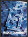 2001 Absolut Challenge Scrabble Alcohol Print Advertisement.