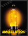 1998 Print Advertisement Absolut Citron Lava Lamp Bottle Alcohol Ad.