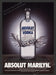 Absolut Marilyn Monroe Vodka 1990s Print Ad 1995 Fetch the Paper!
