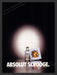 2000 Absolut Scrooge Alcohol Print Advertisement Ad.