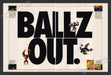 1994 Print Advertisement 2 Page Ballz Out Video Game Ad.