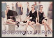 BCBG 2000s Print Advertisement Ad (2 pages) 2008 Legs Models Sexy Max Azria Fetch the Paper!