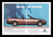 BMW 325i Convertible Car 1990s Print Advertisement Ad (2 pages) 1993 Fetch the Paper!