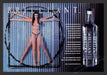 2000 Brilliant Vodka Alcohol Topless Leggie Model Print Advertisement (2 Pages).