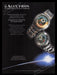 Bulova Accutron Watch 2000s Print Advertisement Ad 2001 Fetch the Paper!