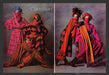 Calvin Klein Covered Face Models 1980s Print Advertisement (2 pages) 1981 Fetch the Paper!