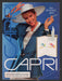 1989 Capri Slim Cigarettes Blue Print Advertisement Ad