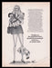 Chadbourn Pantyhose 1970s Print Advertisement Ad 1970 Illustration Legs Children Fetch the Paper!