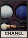 Chanel 1980s Print Advertisement 1983 Eye Shadow Dual Shadows Color Cosmetics Fetch the Paper!