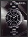 2007 Print Advertisement Chanel Watches "J 12 GMT" Ad.