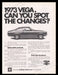 Chevrolet Vega Car 1970s Print Advertisement Ad 1972 General Motors Fetch the Paper!