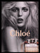 Chloe 2000s Print Advertisement Ad 2008 Perfume Sexy Model Fetch the Paper!