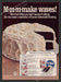 1983 Print Advertisement Cool Whip & Jell-O Smooth'n Creamy Frosting Recipe Food.