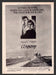 1984 Country Movie Release Jessica Lange & Sam Shepard Print Advertisement Ad