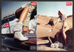 Diesel 2000s Print Advertisement 2007 Global Warming Ready Front & Back Fetch the Paper!