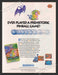 1991 Print Advertisement Dinoland Video Game Ad.