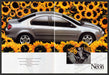 Dodge Neon Car 1990s Print Advertisement (2 pages) 1999 Sunflower Field Fetch the Paper!