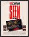 1994 Print Advertisement Dragon View Super Nintendo Video Game Ad.